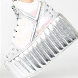 Dolls Kill Qozmo Moonroq Platform Sneakers